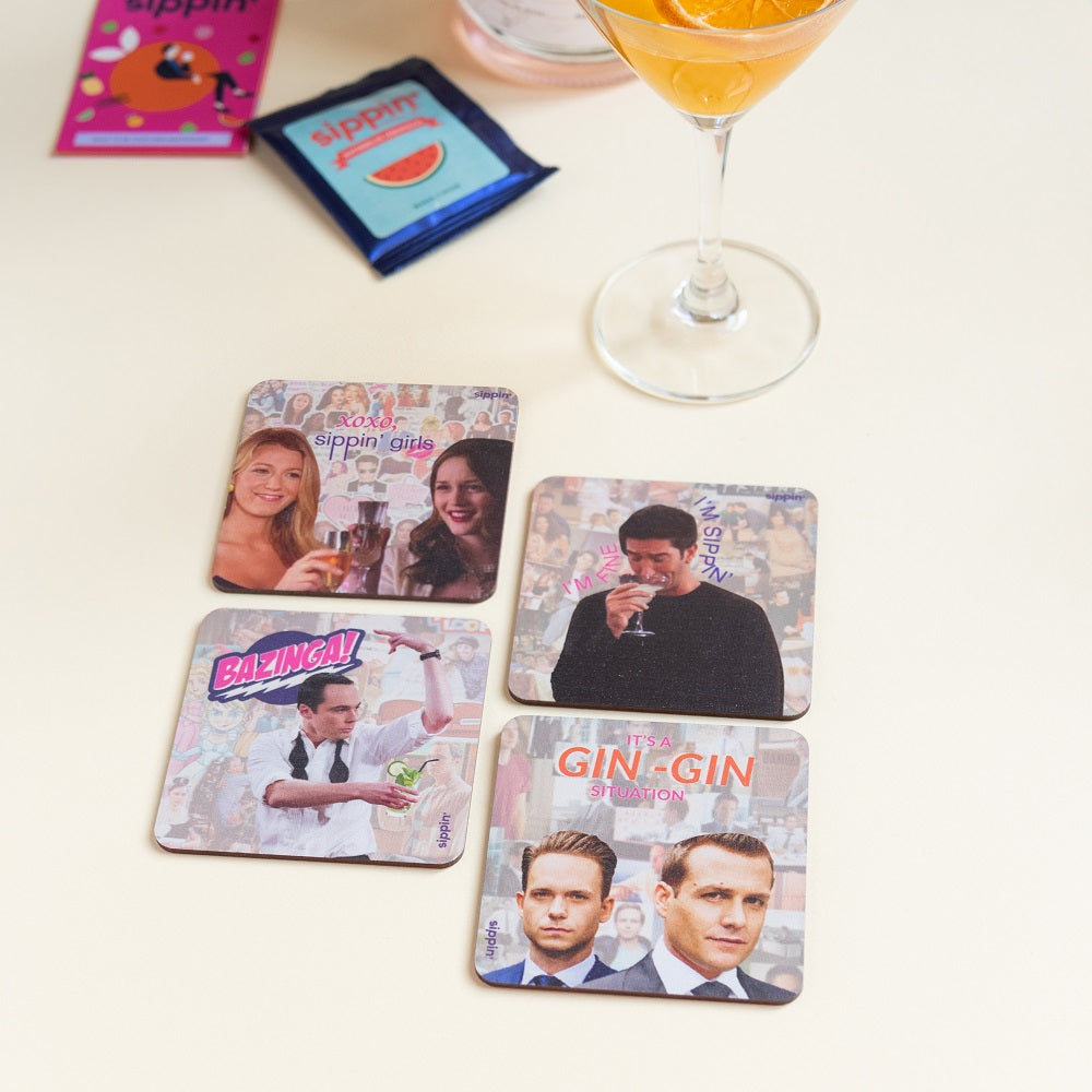 Sippin' Hollywood Coasters