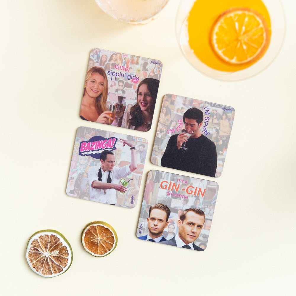 Sippin' Hollywood Coasters