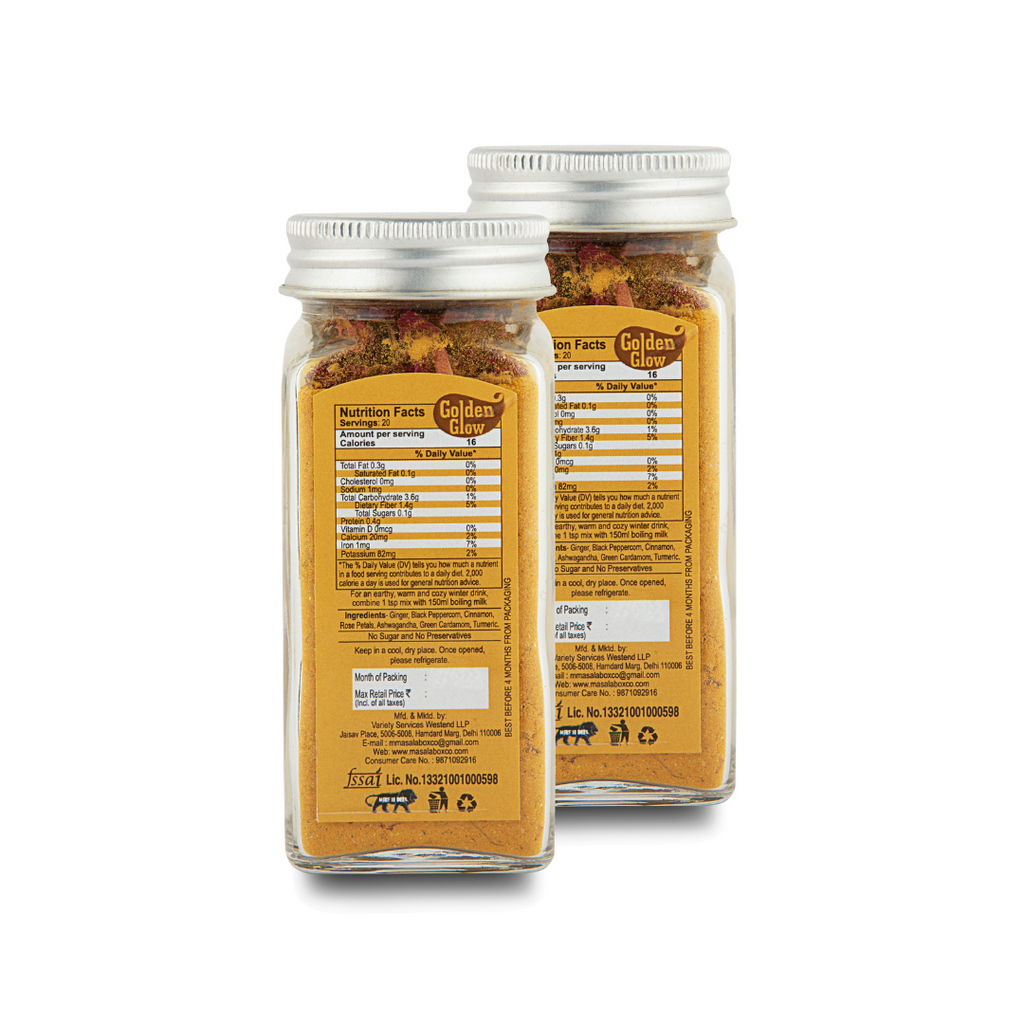 The Mmasala Box Co.          Golden Glow | Pack of 2