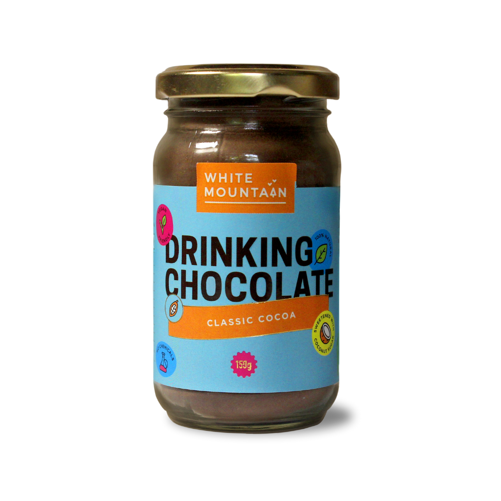 White Mountain Collectives Dark Drinking Chocolate Classic | 150gm