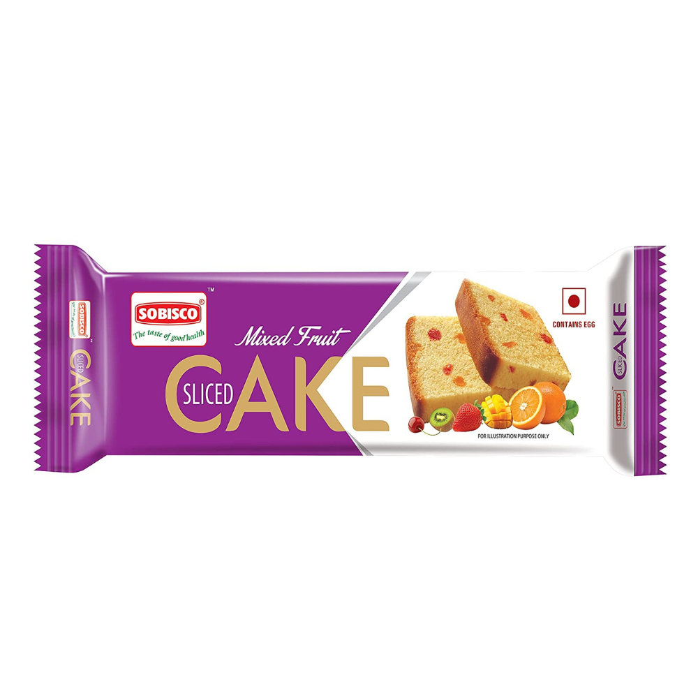 Sona Biscuits SOBISCO Mixed Fruit Slice Cake Rich In Taste | Select Pack