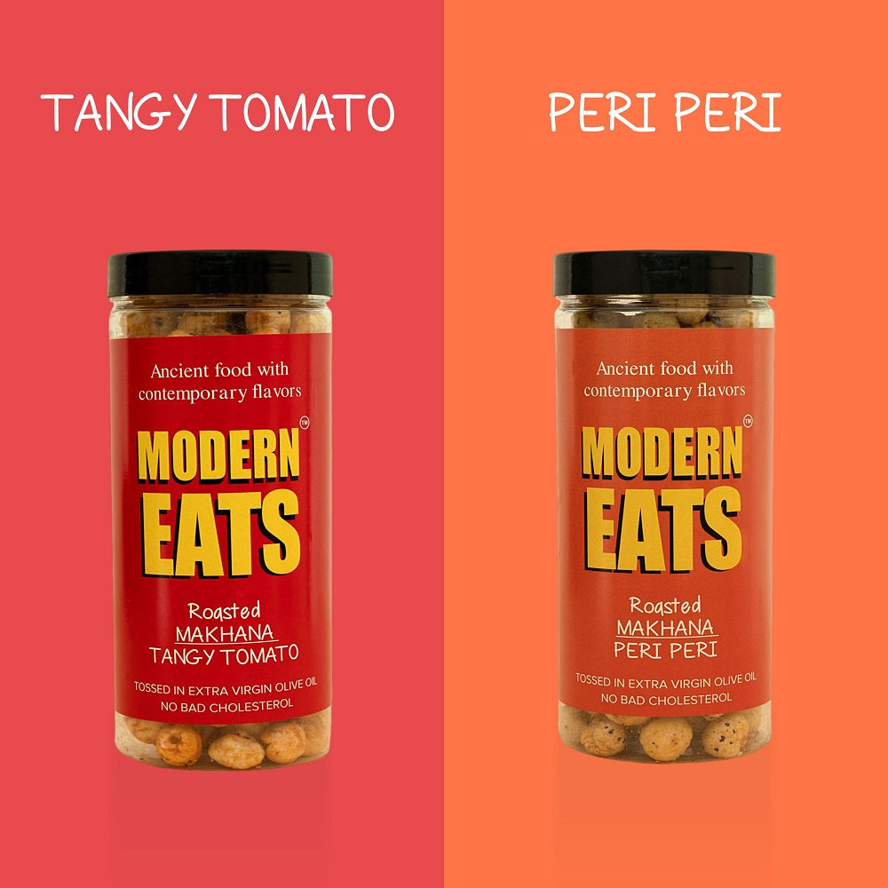 Modern Eats Flavored Makhana Tangy Tomato and Peri Peri