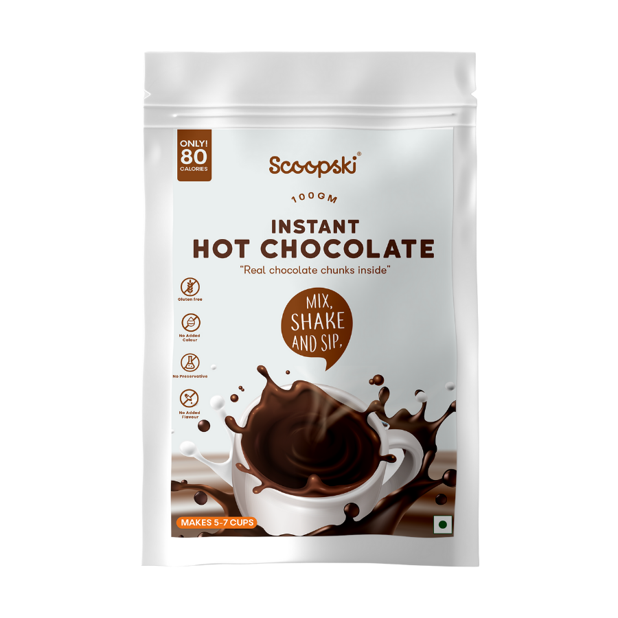 Scoopski Instant Hot chocolate with Chocolate Chunks | 250gm