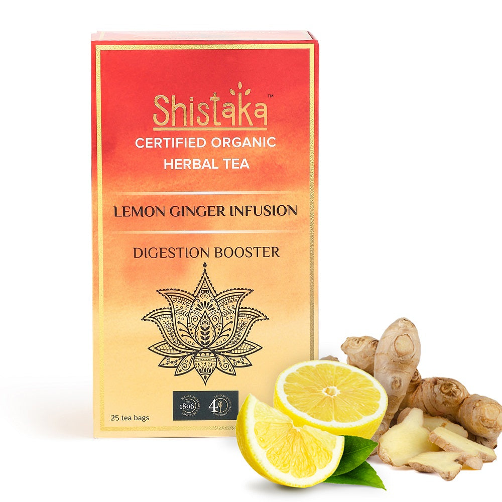 Shistaka Lemon ginger | 25 Tea Bags