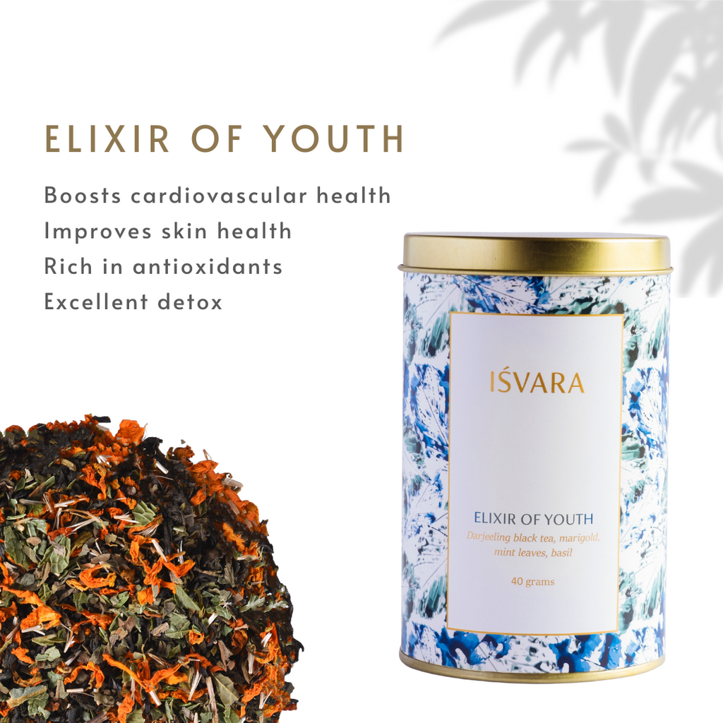 Isvara Skincare teas | Pack of 4 Tea Tins