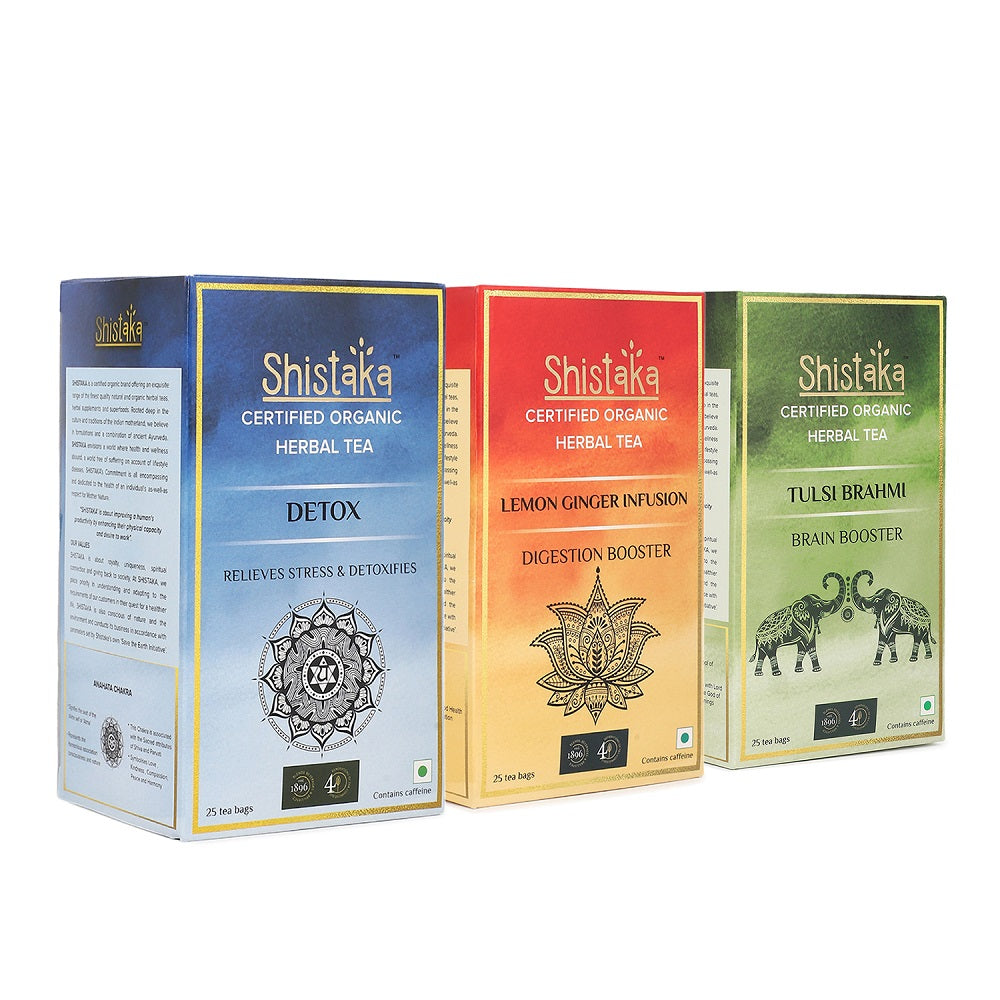Shistaka Yoga Combo | 75 Tea bags