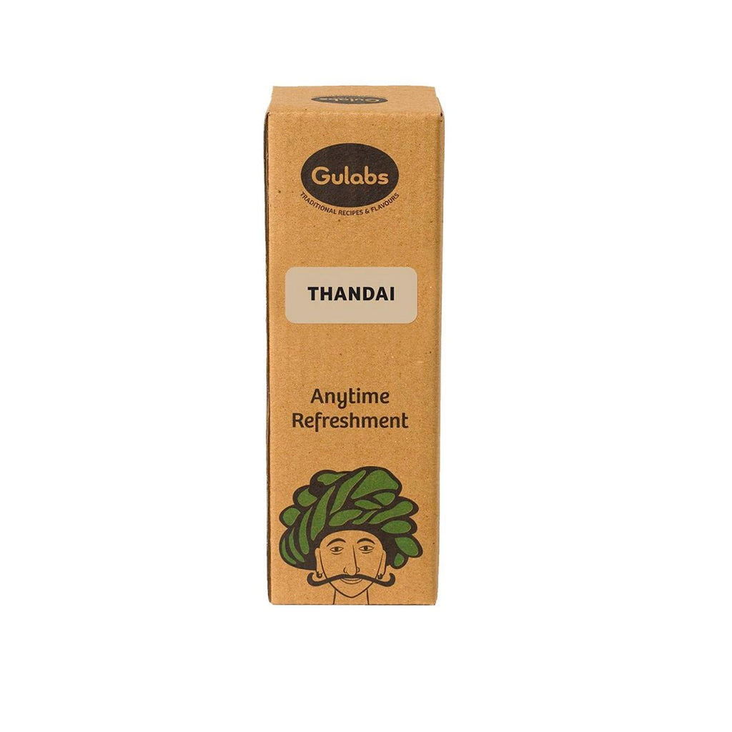 Gulabs 100% Natural Thandai | 500ml - DrinksDeli India