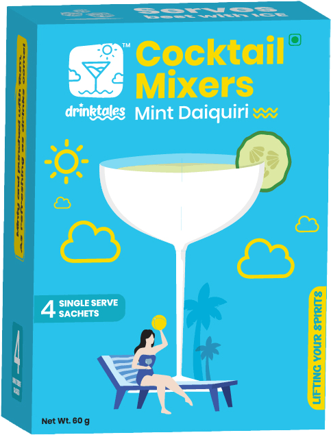 Drinktales Mint Daiquiri Cocktail Mixer - DrinksDeli India