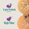 Gladful Assorted Protein Cookies for kids and families Cookies | Pack of 4 - DrinksDeli India