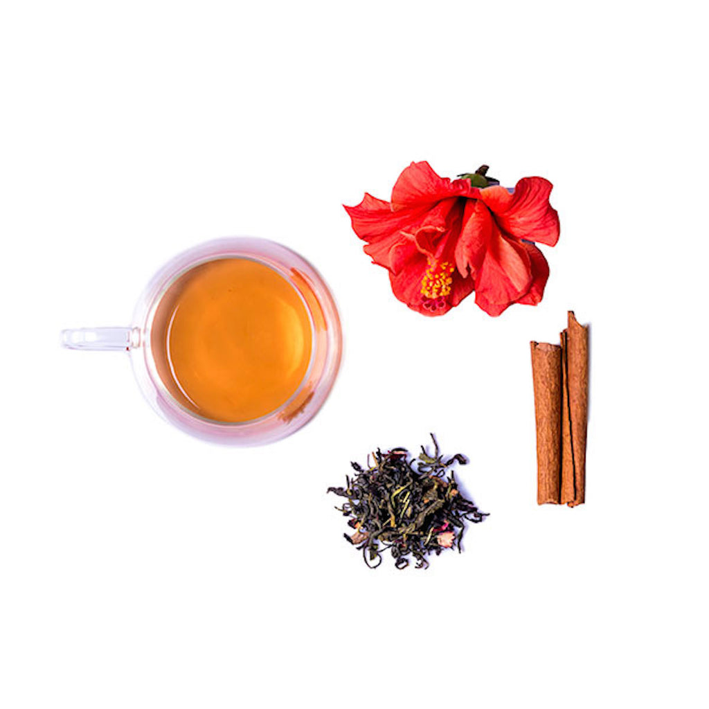 The Tea Shelf Hibiscus Cinnamon Green Tea The Tea Shelf