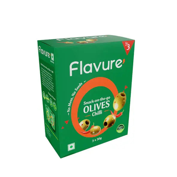 Flavure Olives Chilli | Select Pack - DrinksDeli India