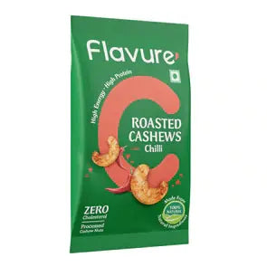 Flavure Roasted Cashew Chilli | Pack of 4 - DrinksDeli India