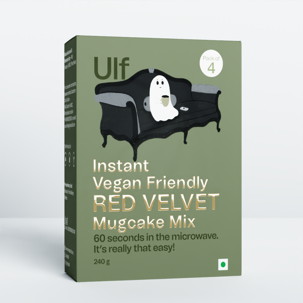 Ulf Instant Vegan Friendly Red Velvet Mugcake Mix mad ulf