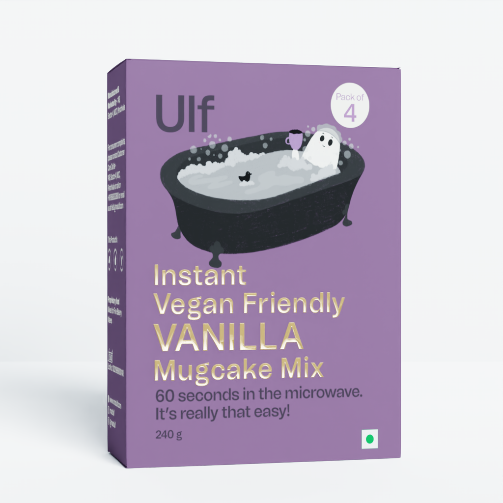 Ulf Instant Vegan Friendly Vanilla Mugcake Mix mad ulf
