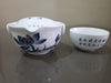 Radhikas Fine Teas Gaiwan The Brewing Cup With Saucer In Blue Daisy Print