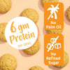 Gladful Butter Garlic Protein Mini Cookies Biscuit  | Select Pack - DrinksDeli India