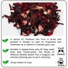 Radhikas Fine Teas Detox Thai Hibiscus Roselle Tisane | Pack of 50 gm