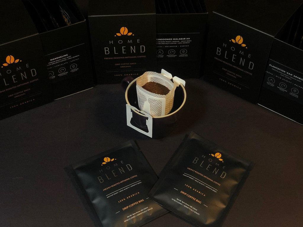 Home Blend Original Drip Coffee Bags - DrinksDeli India