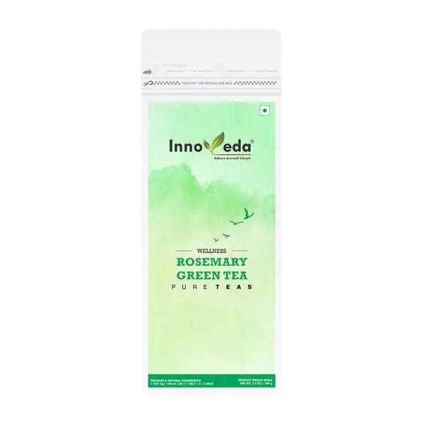 Innoveda Herb Rosemary Green Tea | 50g - DrinksDeli India