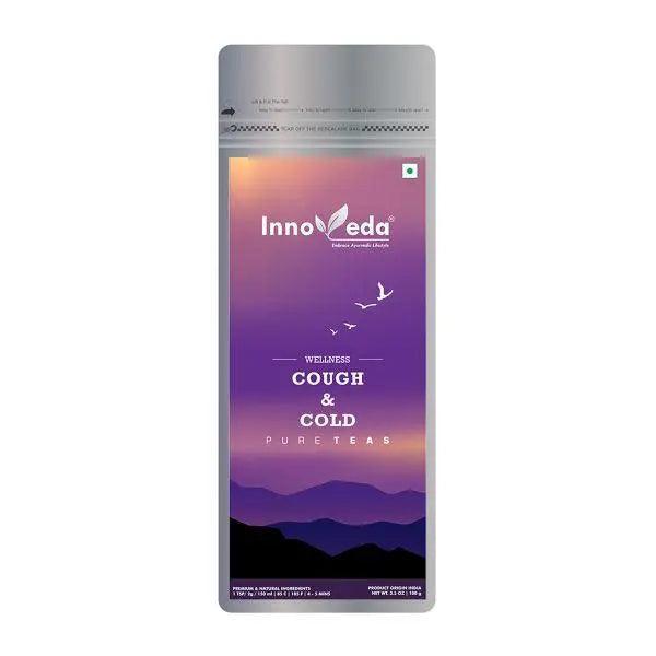Innoveda Herbs Cough And Cold Tea | 50g - DrinksDeli India