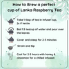 Radhikas Fine Teas Radiance Lanka Raspberry Tea