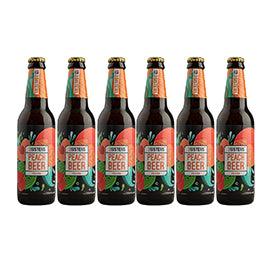 3 Sisters Non Alcoholic Peach Beer | Pack of 6 - DrinksDeli India