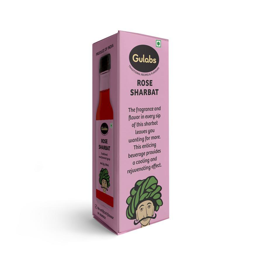 Gulabs Miniature Sharbat Combo | Pack of 8 - DrinksDeli India