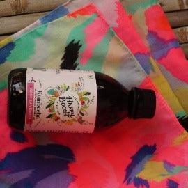 HappyBooch Rose Lavender Kombucha, Pack of 4 - DrinksDeli India