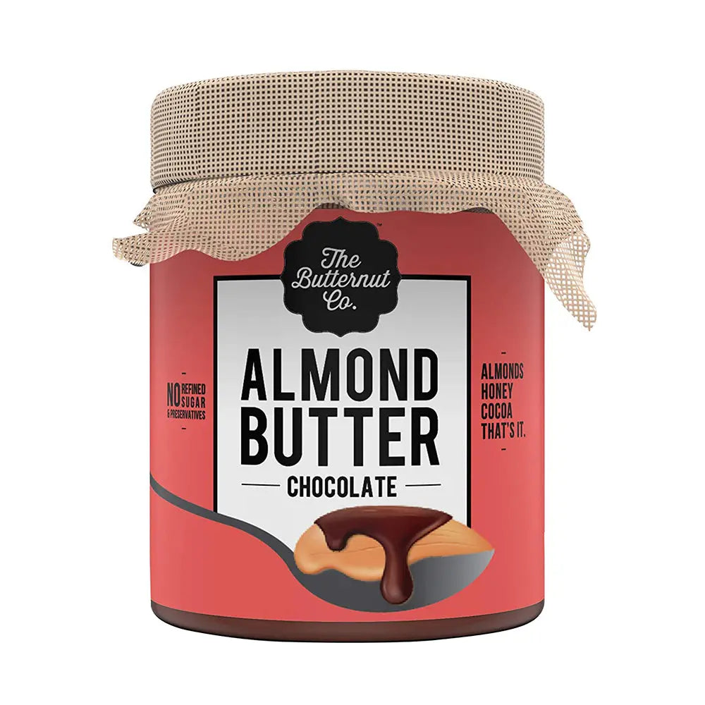 The Butternut Co. Chocolate Almond Butter | No-Sugar | 200g Butternut Mou