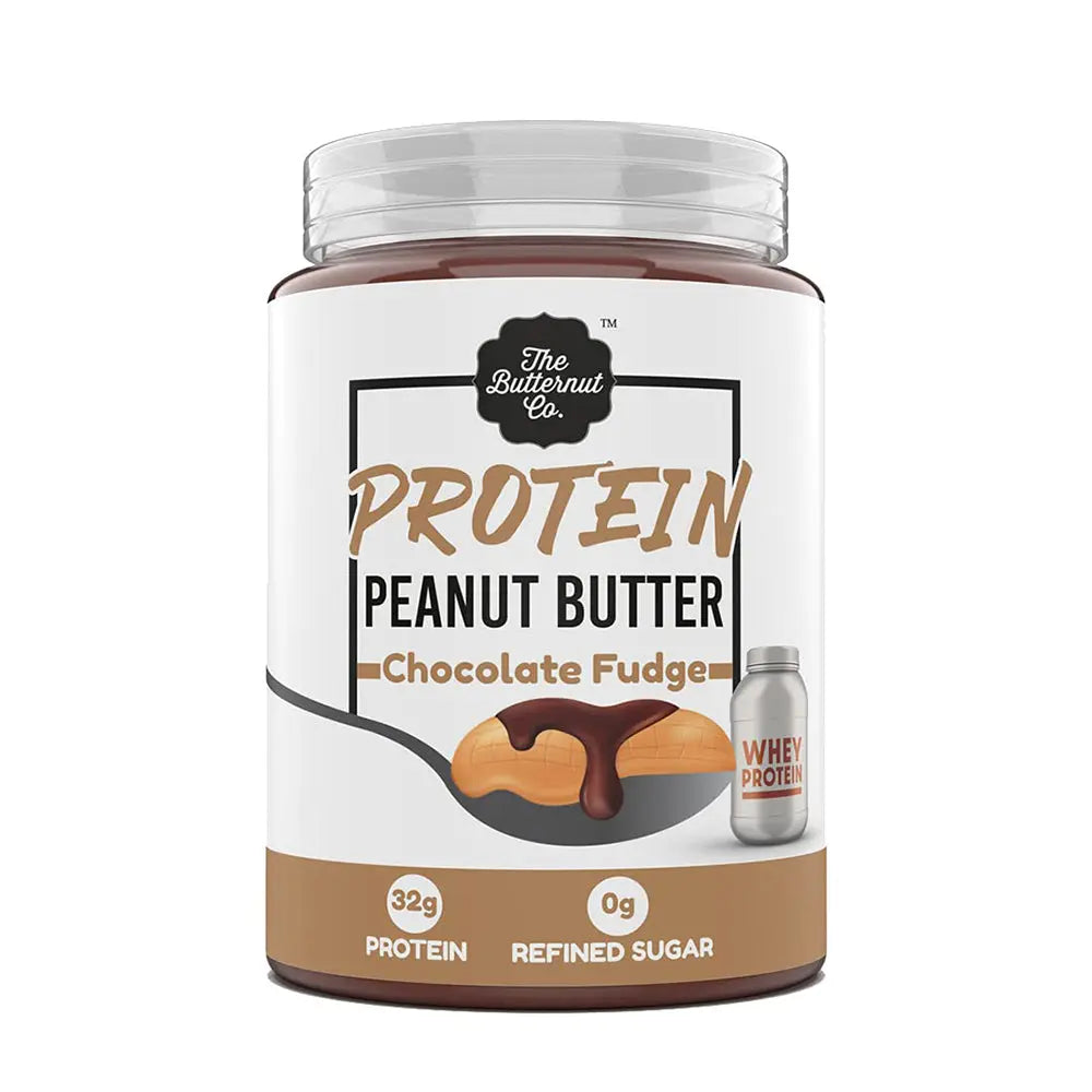 The Butternut Co. Protein Chocolate Fudge Peanut Butter | Creamy | 925g Butternut Mou