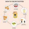 The Butternut Co.No Stir Peanut Butter Jaggery Classic | Crunchy | Select Pack Butternut Mou