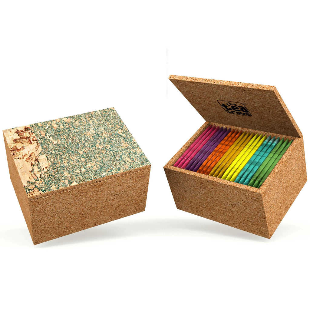 The Tea Trove Cork Gift Box | 21 Tea Bags Teatrove