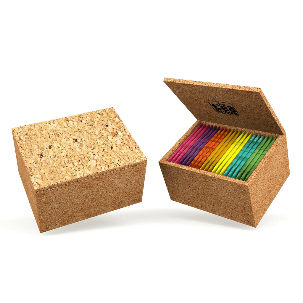 The Tea Trove Cork Gift Box | 21 Tea Bags Teatrove