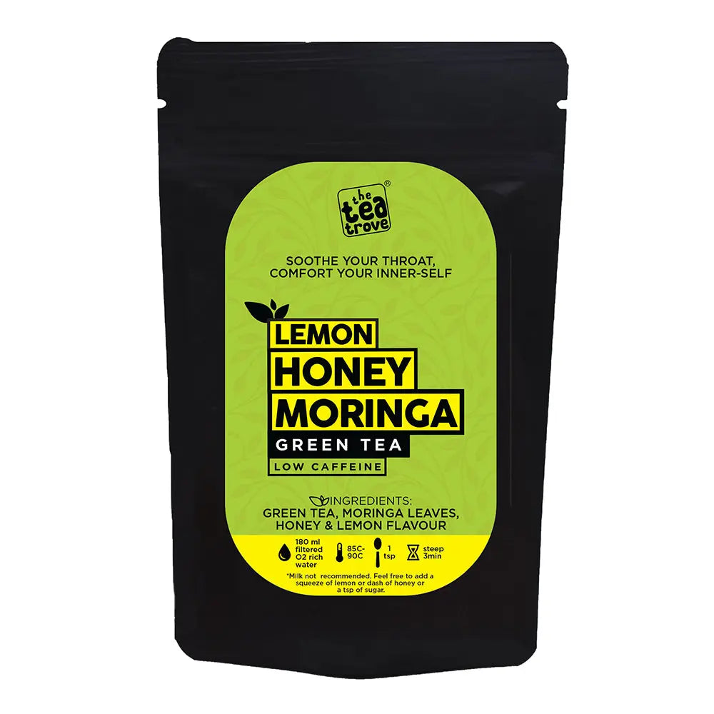 The Tea Trove Honey Lemon Moringa | 100g Teatrove
