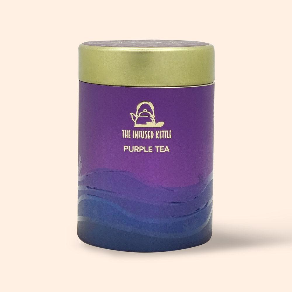 Infused Kettle Purple Green Tea | 50gm - DrinksDeli India
