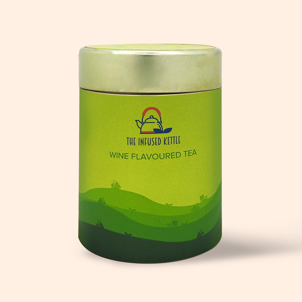 Infused Kettle Wine Green Tea | 50gm - DrinksDeli India