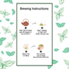 Hustlebush Tulsi And Mint Green Tea | Pack of 25 - DrinksDeli India