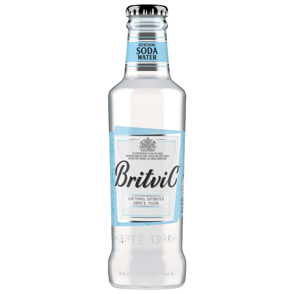 Britvic Soda Water| Pack of 24 - DrinksDeli India