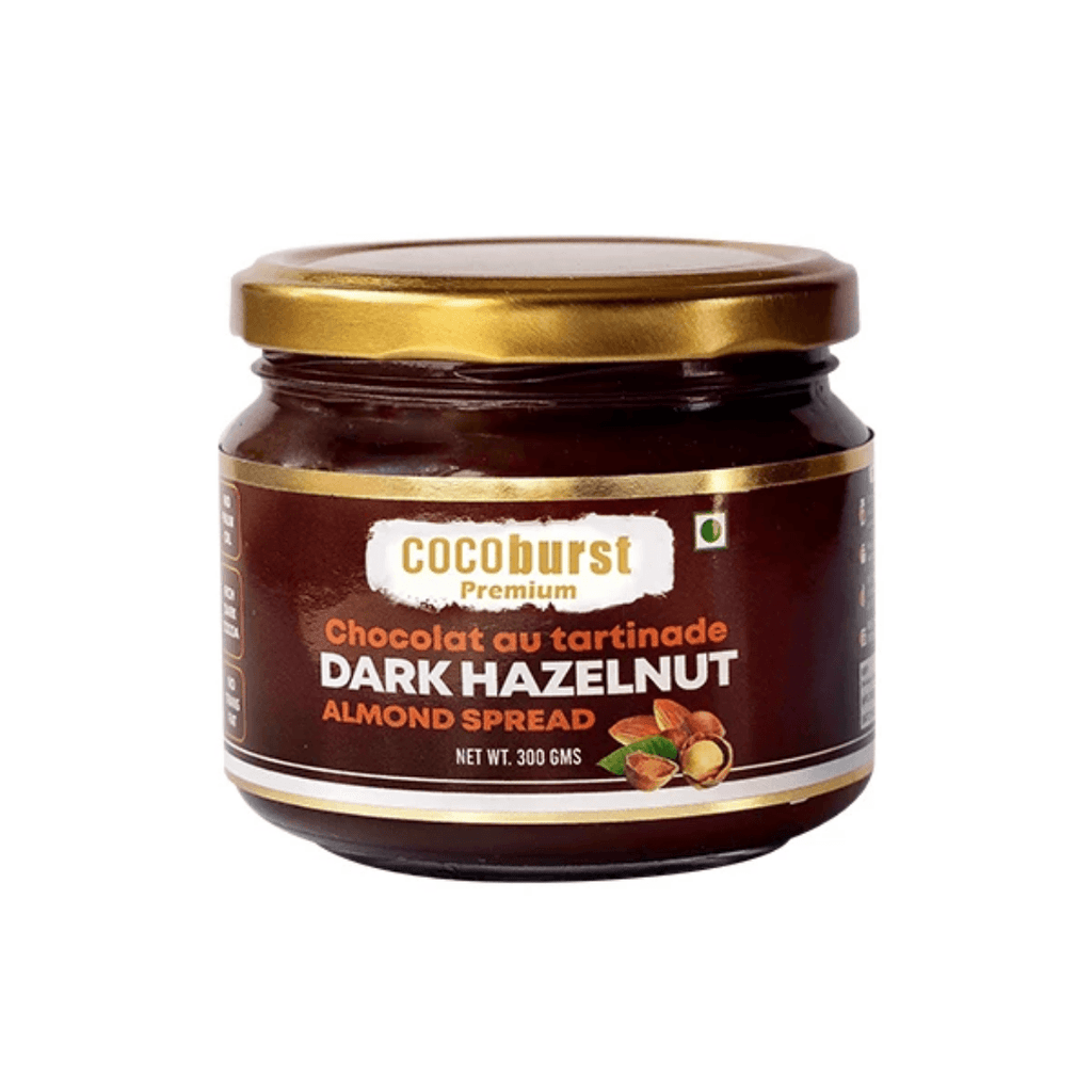 Dark Chocolate Hazelnut Almond Spread| 300gms - DrinksDeli India