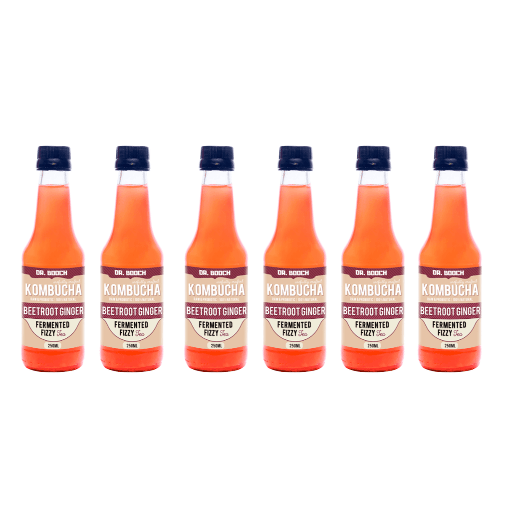 Dr. Booch's Beetroot Kombucha | Pack of 6 - DrinksDeli India
