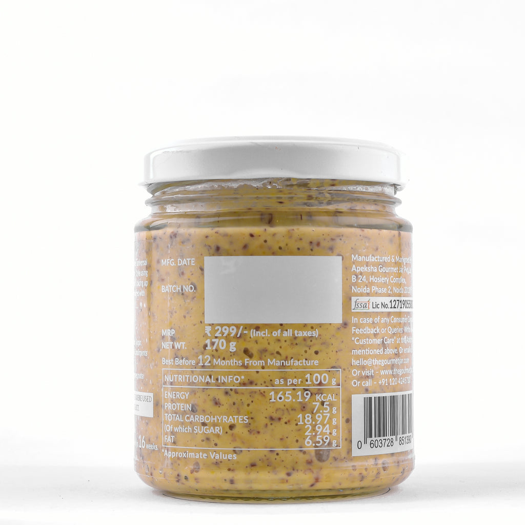 The Gourmet Jar Wholegrain Mustard | 170gms TGJ
