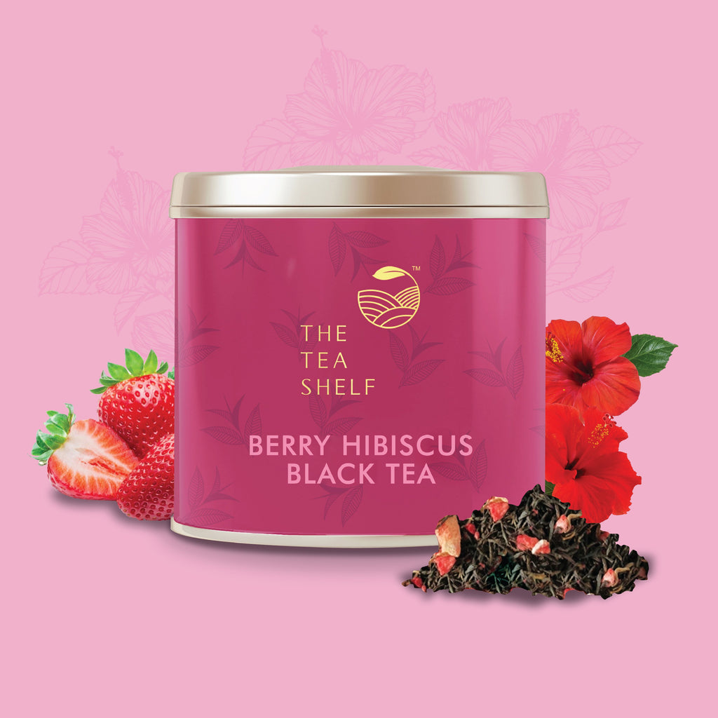 The Tea Shelf Berry Biscus Black Tea The Tea Shelf