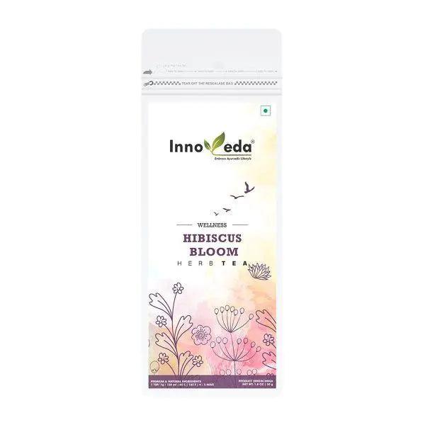 Innoveda Herbs Hibiscus Bloom Tea | 50g Innoveda Herbs