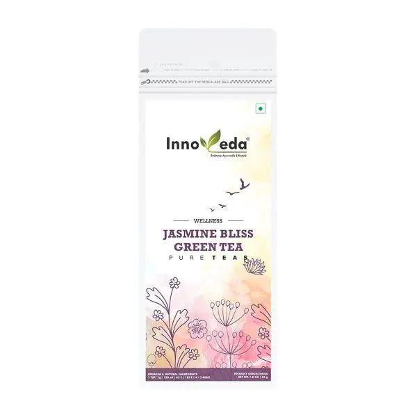 Innoveda Herbs Jasmie Bliss Green Tea | 50g Innoveda Herbs