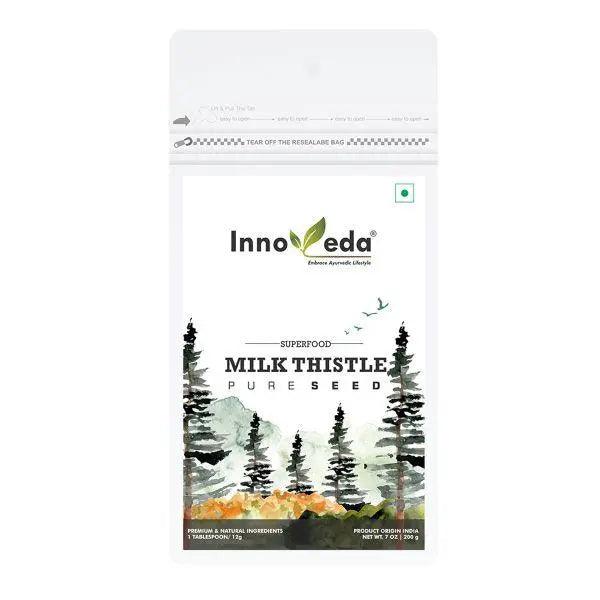 Innoveda Herbs Milk Thistle Seeds | 50g Innoveda Herbs