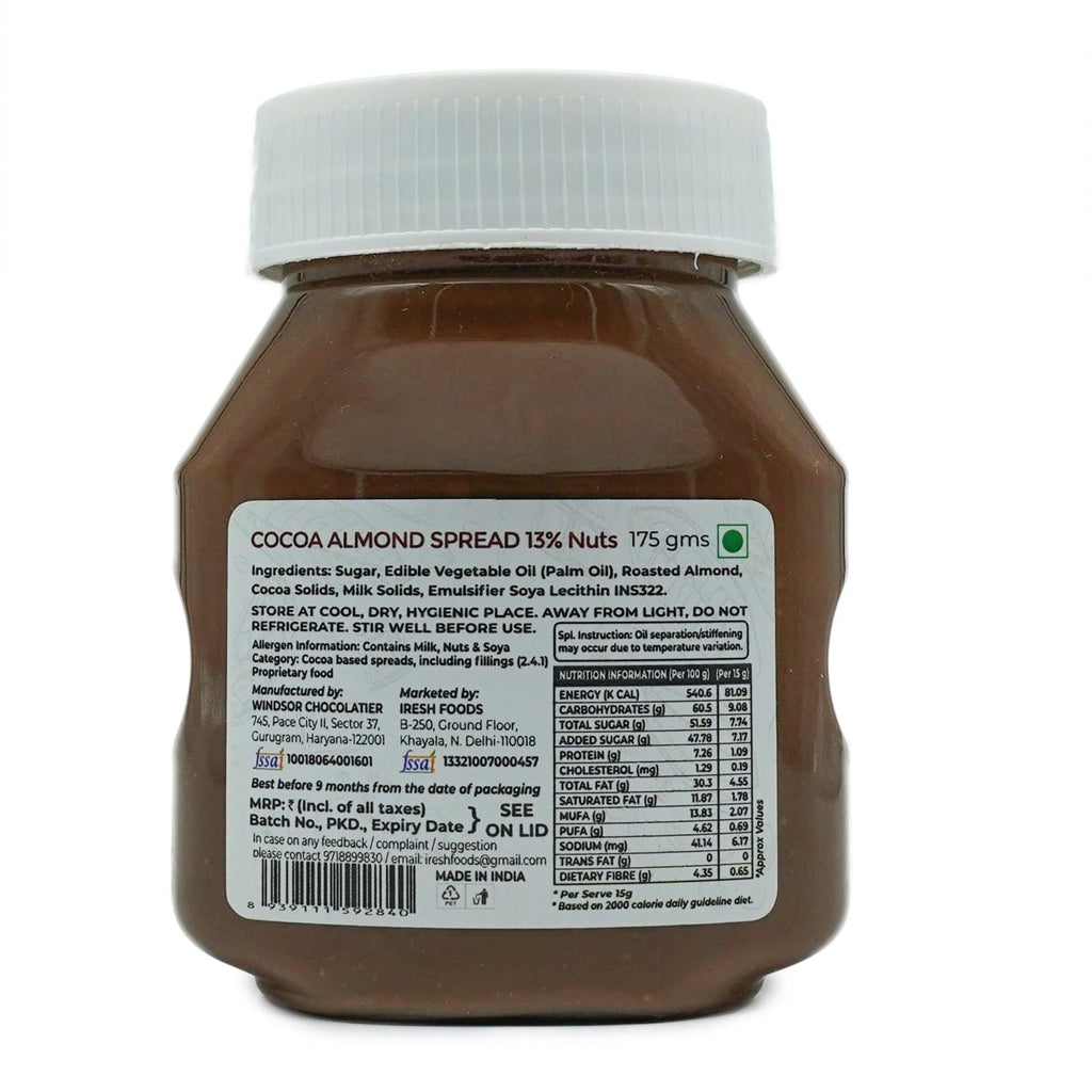 InXs Cococa Almond Spread | 175 gm InXS