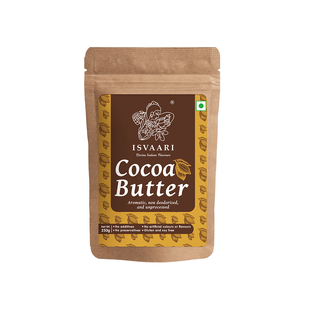 Isvaari Cocoa Butter | 250g Chenab Impex