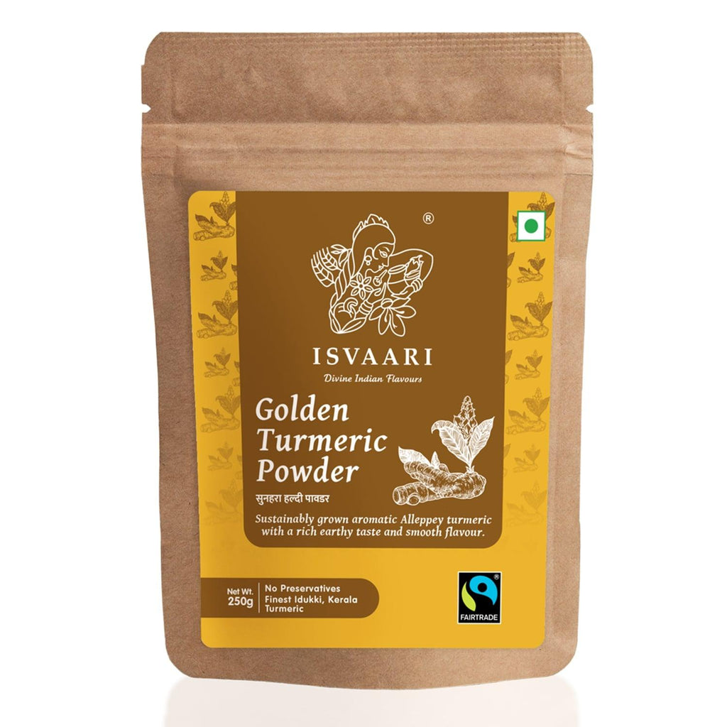 Isvaari Golden Turmeric Powder | 250g Chenab Impex