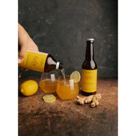Kobu Ginger Lemon Kombucha - DrinksDeli India