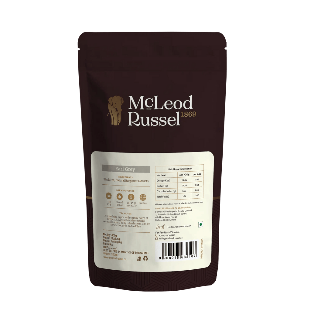 McLeod Russel 1869 Earl Grey | Select Pack - DrinksDeli India